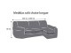 Funda chaise longue ajustable Tunez