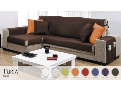 Funda sofá chaise longue Turia